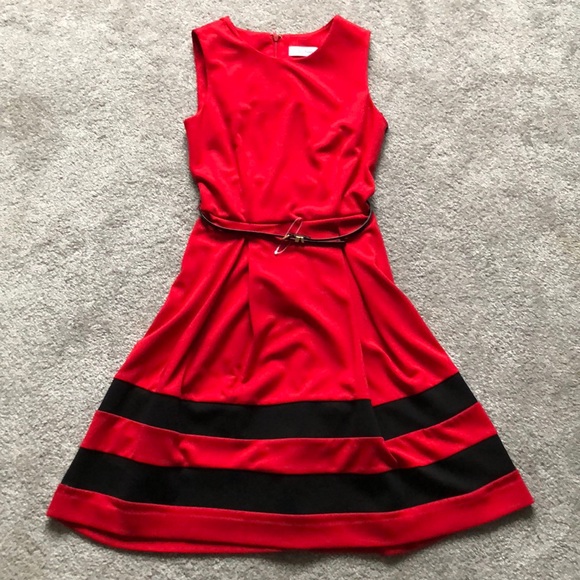 Red calvin klein dress - Picture 1 of 5